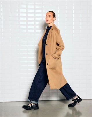 Celine WBL Wool Frakke - Camel